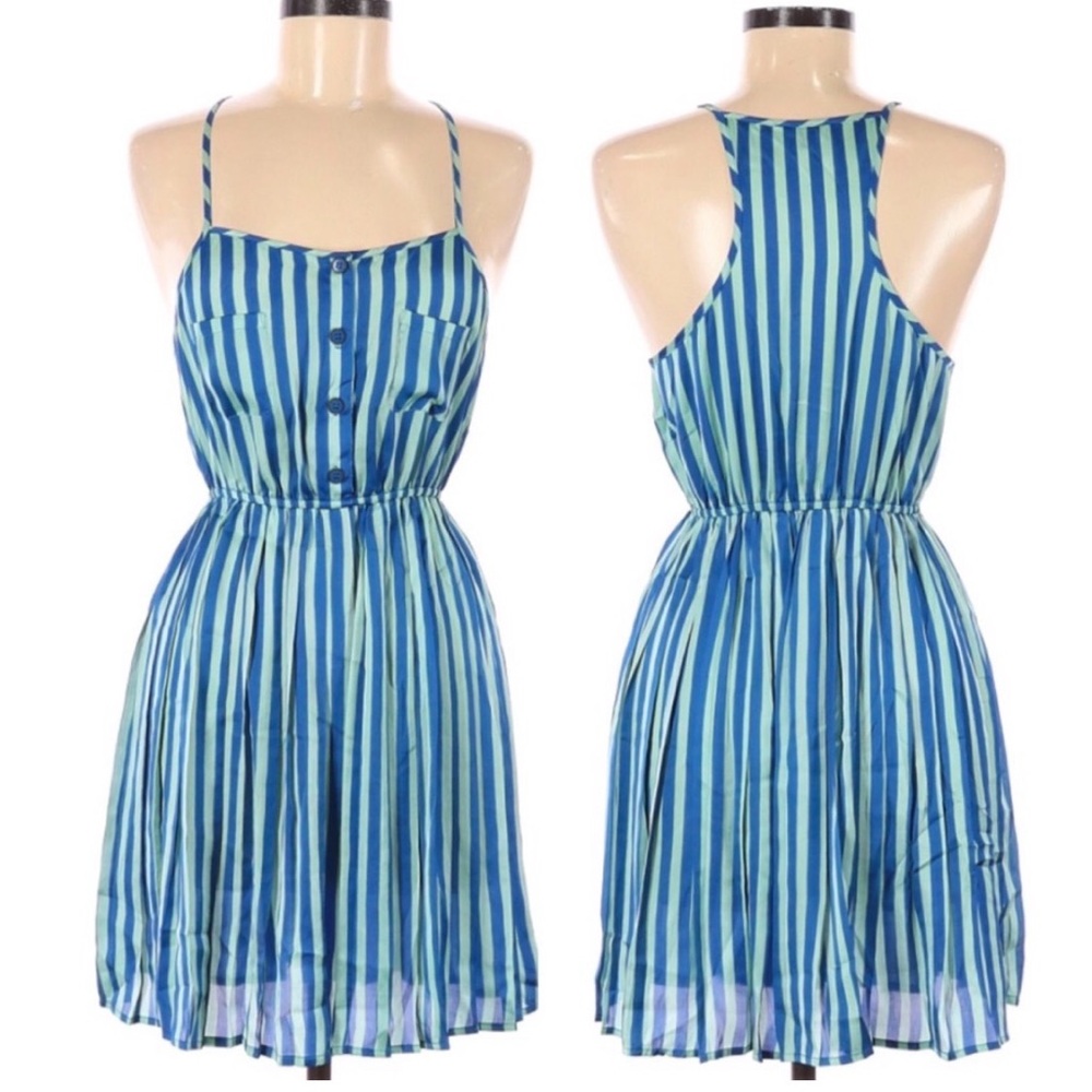 I LOVE H81 striped summer dress M